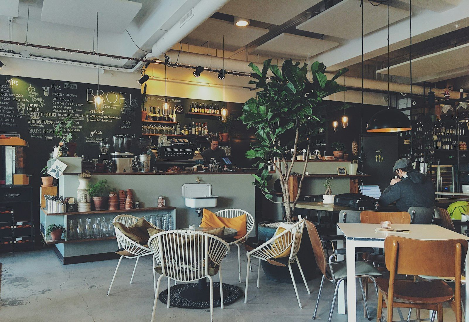 Counter and window tables