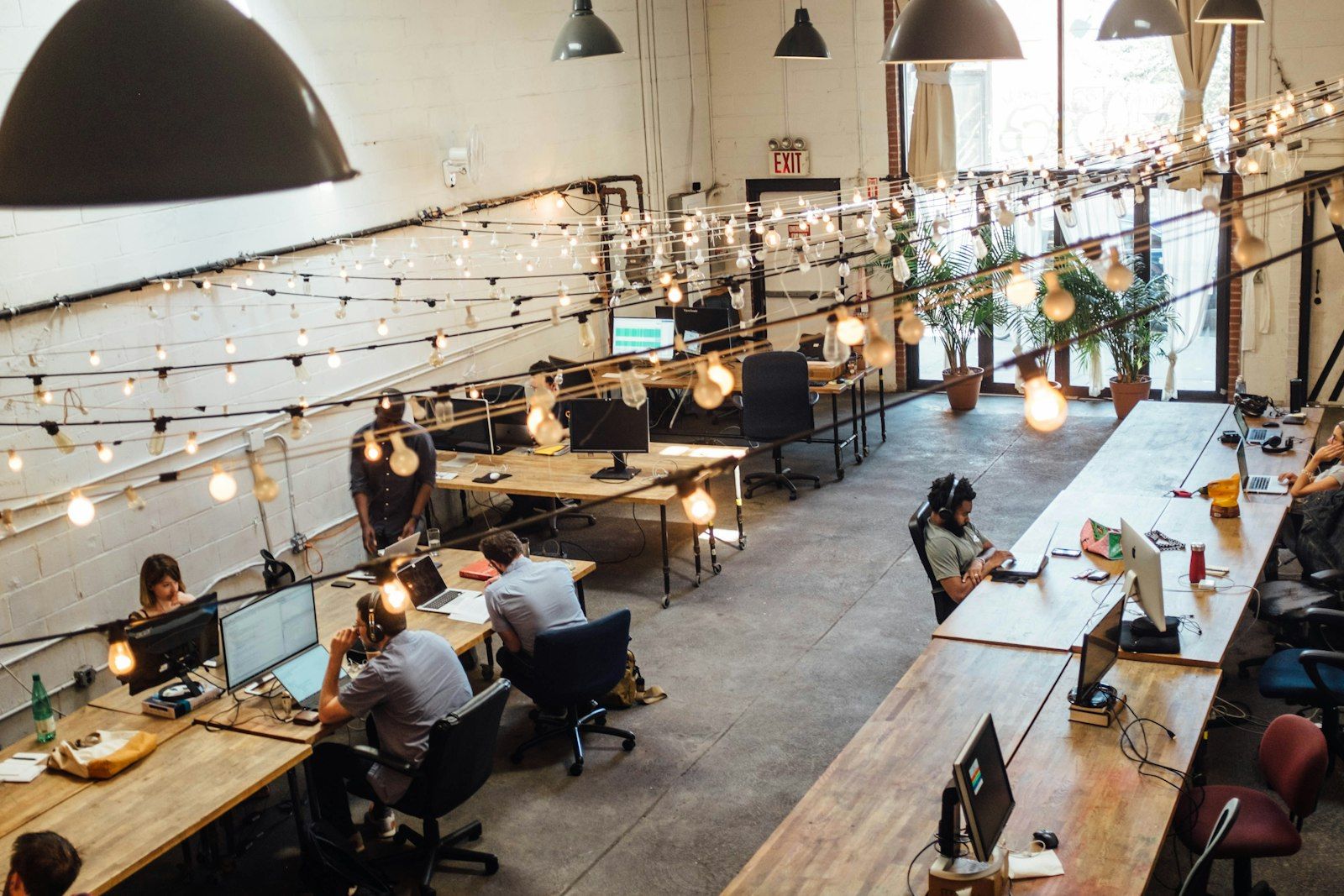 Open workspace on a weekday
