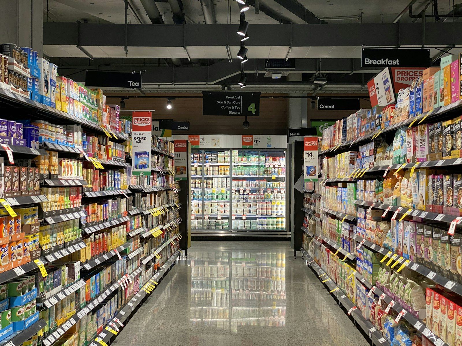 Main aisle